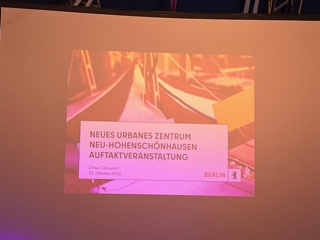 neues Urbanes Zentrum Neu-Hohenschönhausen – Auftaktveranstaltung